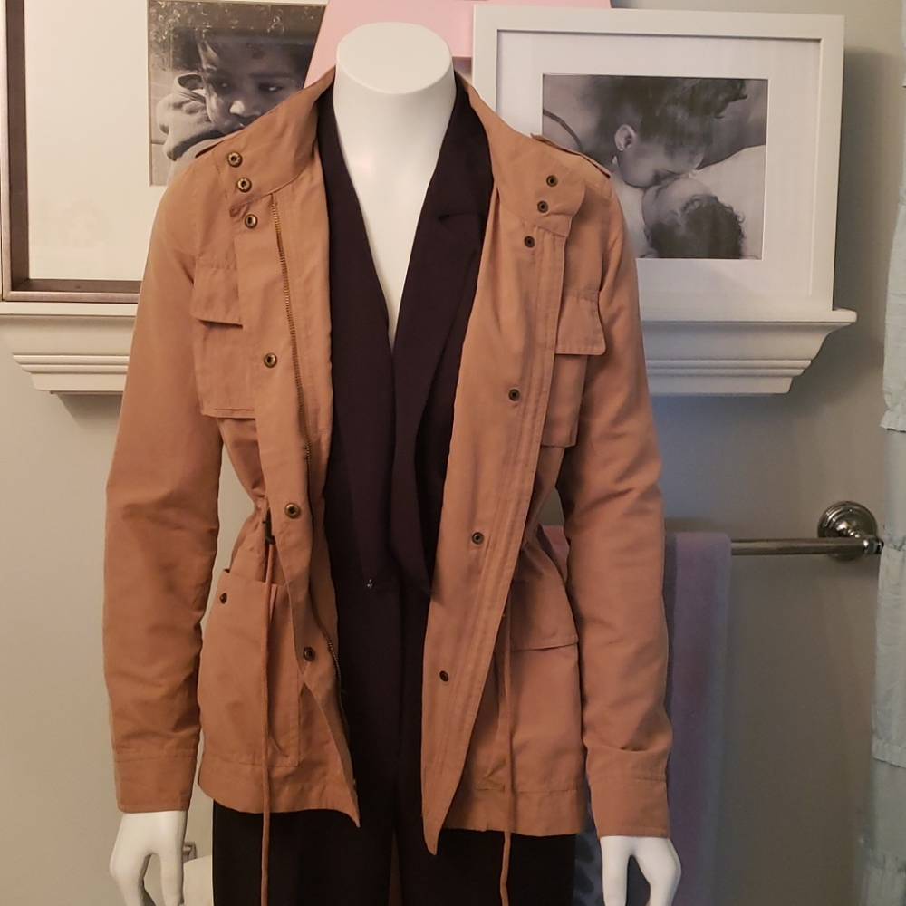 Tan utility jacket